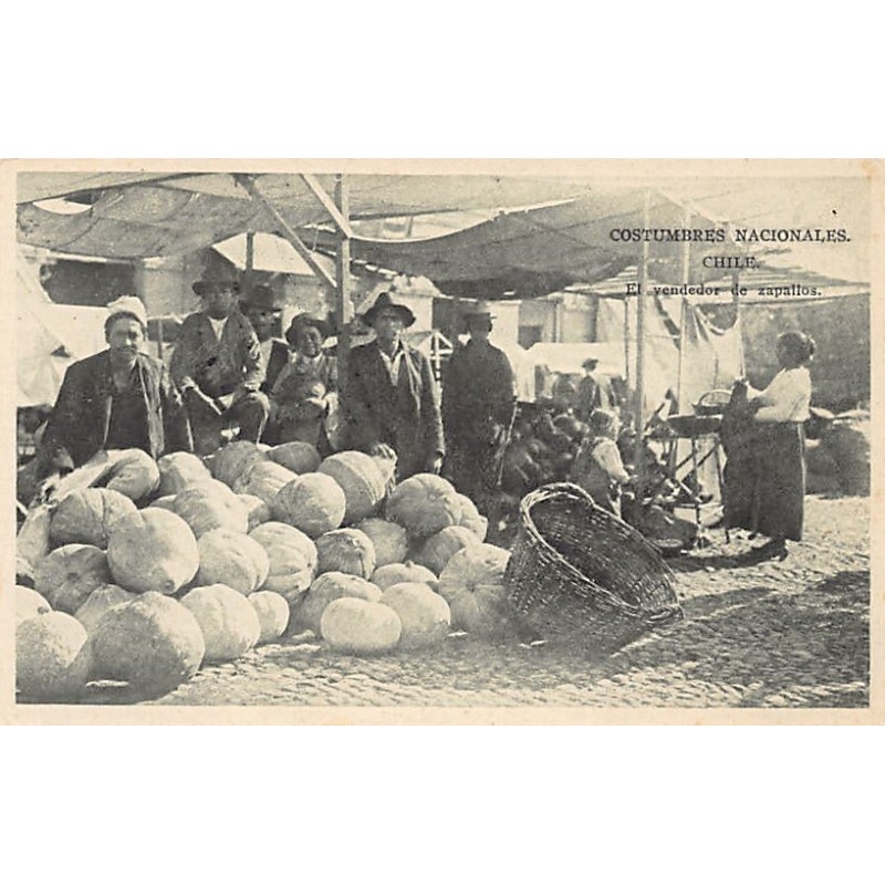 Rare collectable postcards of Chile. Vintage Postcards of Chile