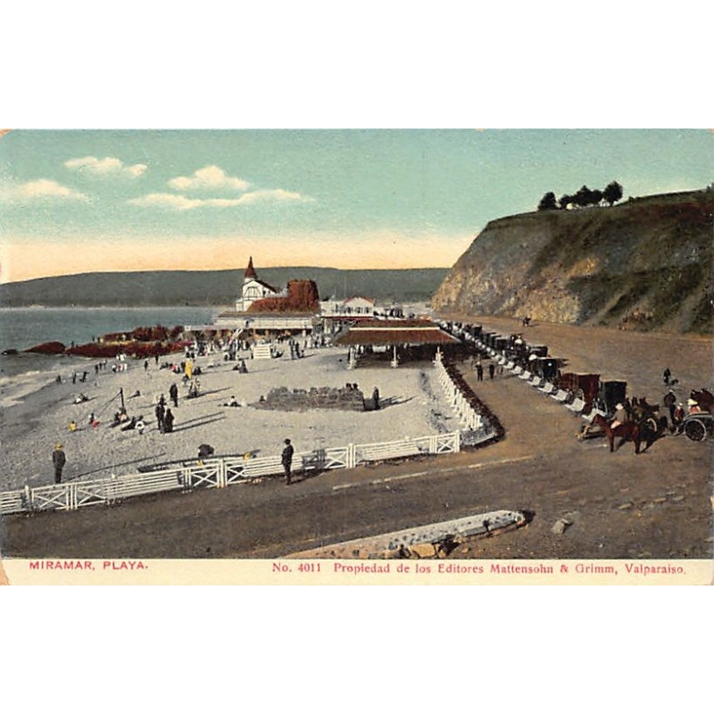 Rare collectable postcards of Chile. Vintage Postcards of Chile