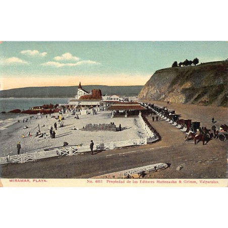 Rare collectable postcards of Chile. Vintage Postcards of Chile