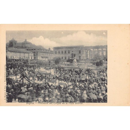 Rare collectable postcards of Colombia. Vintage Postcards of Colombia