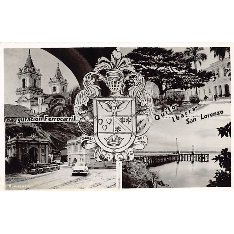 Rare collectable postcards of Ecuador. Vintage Postcards of Ecuador