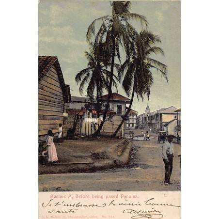Rare collectable postcards of Panama. Vintage Postcards of Panama