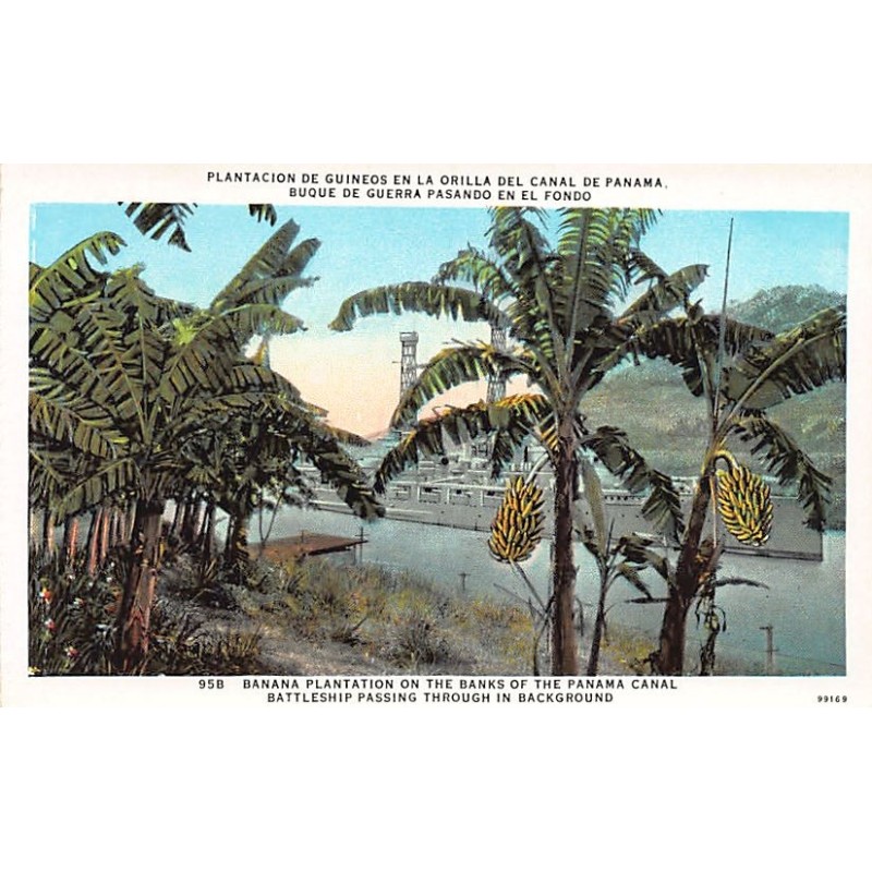 Rare collectable postcards of Panama. Vintage Postcards of Panama