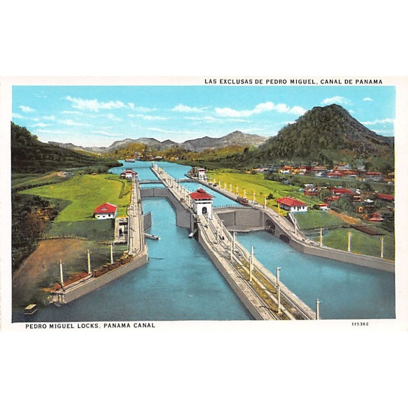 Rare collectable postcards of Panama. Vintage Postcards of Panama