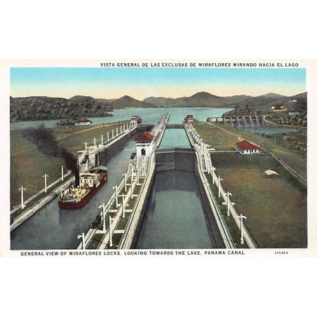 Rare collectable postcards of Panama. Vintage Postcards of Panama