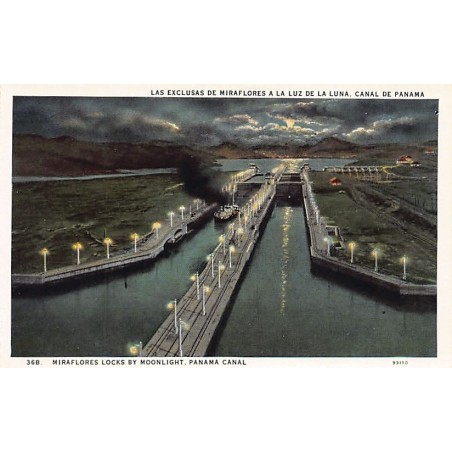 Rare collectable postcards of Panama. Vintage Postcards of Panama