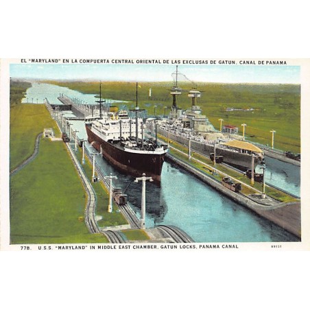 Rare collectable postcards of Panama. Vintage Postcards of Panama