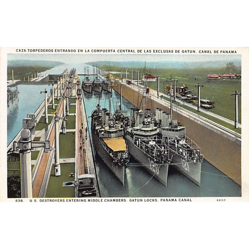 Rare collectable postcards of Panama. Vintage Postcards of Panama