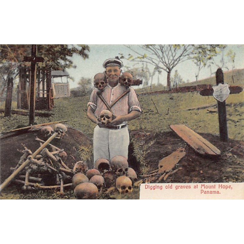 Rare collectable postcards of Panama. Vintage Postcards of Panama