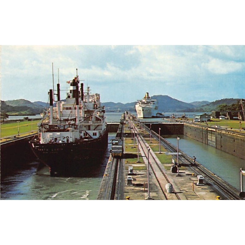 Rare collectable postcards of Panama. Vintage Postcards of Panama