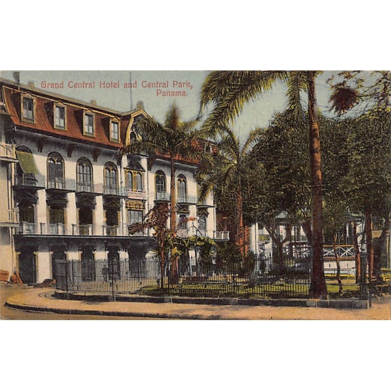 Rare collectable postcards of Panama. Vintage Postcards of Panama