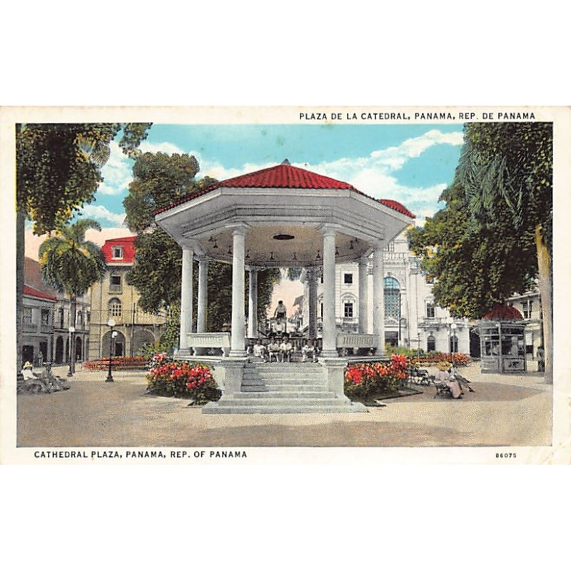 Rare collectable postcards of Panama. Vintage Postcards of Panama