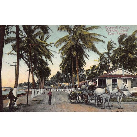 Rare collectable postcards of Panama. Vintage Postcards of Panama