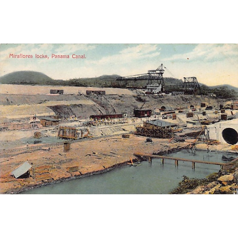 Rare collectable postcards of Panama. Vintage Postcards of Panama