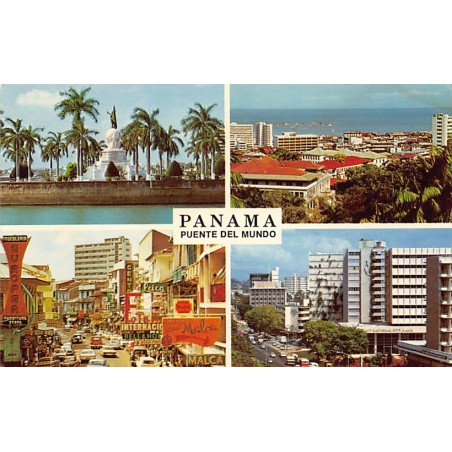 Rare collectable postcards of Panama. Vintage Postcards of Panama