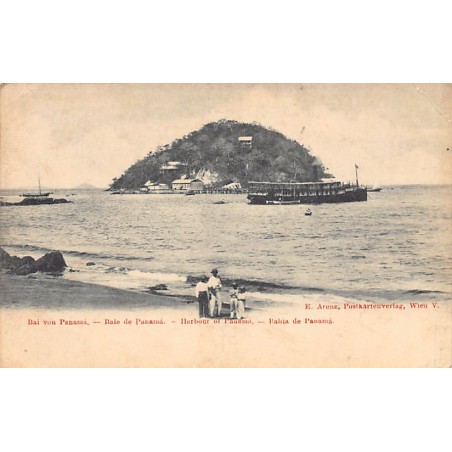 Rare collectable postcards of Panama. Vintage Postcards of Panama