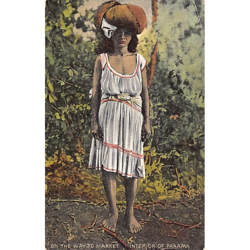 Rare collectable postcards of Panama. Vintage Postcards of Panama