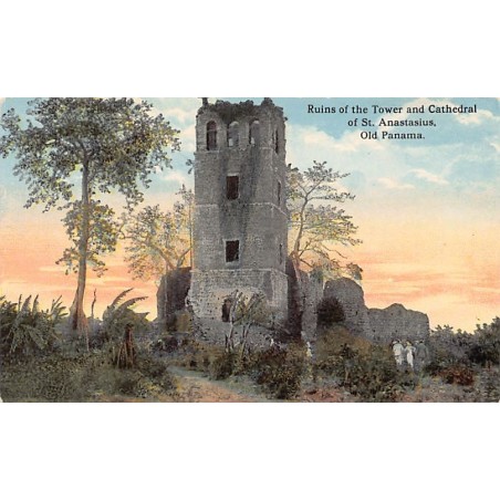 Rare collectable postcards of Panama. Vintage Postcards of Panama