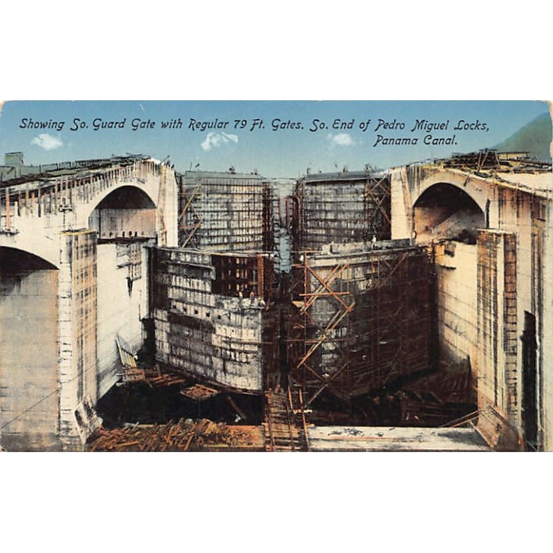 Rare collectable postcards of Panama. Vintage Postcards of Panama