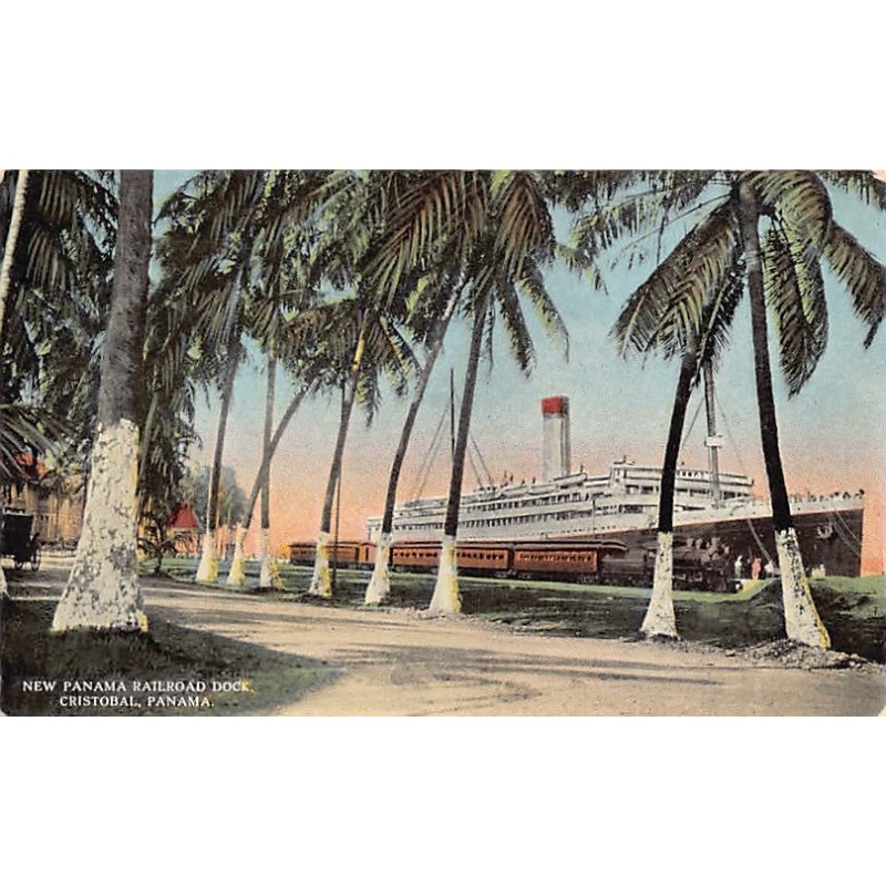 Rare collectable postcards of Panama. Vintage Postcards of Panama
