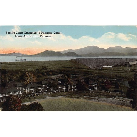 Rare collectable postcards of Panama. Vintage Postcards of Panama
