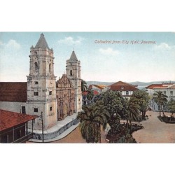 Rare collectable postcards of Panama. Vintage Postcards of Panama