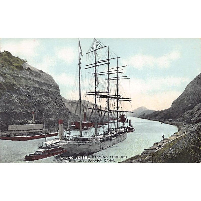 Rare collectable postcards of Panama. Vintage Postcards of Panama