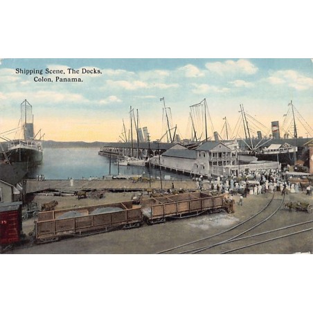 Rare collectable postcards of Panama. Vintage Postcards of Panama