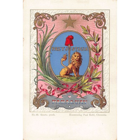 Rare collectable postcards of Paraguay. Vintage Postcards of Paraguay