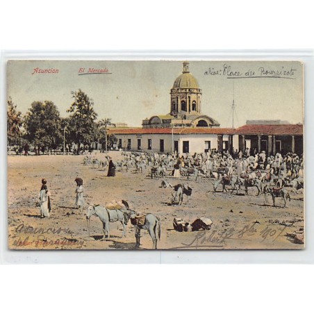 Rare collectable postcards of Paraguay. Vintage Postcards of Paraguay