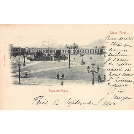 Rare collectable postcards of Peru. Vintage Postcards of Peru