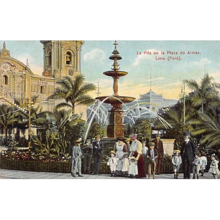 Rare collectable postcards of Peru. Vintage Postcards of Peru