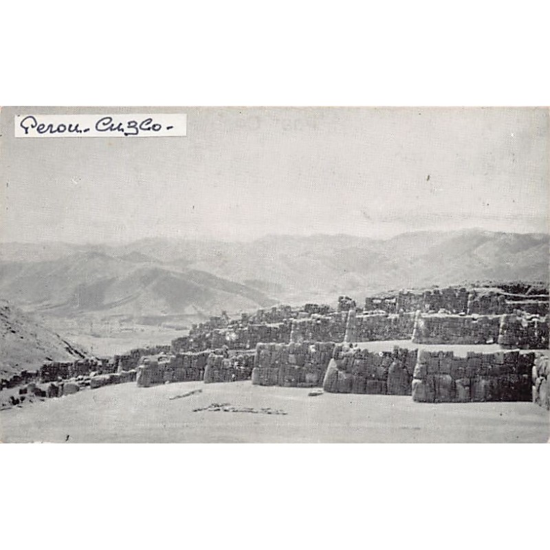 Rare collectable postcards of Peru. Vintage Postcards of Peru