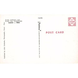 Rare collectable postcards of Peru. Vintage Postcards of Peru