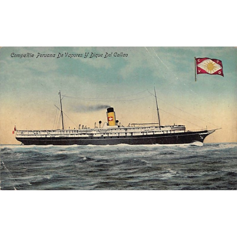 Rare collectable postcards of Peru. Vintage Postcards of Peru