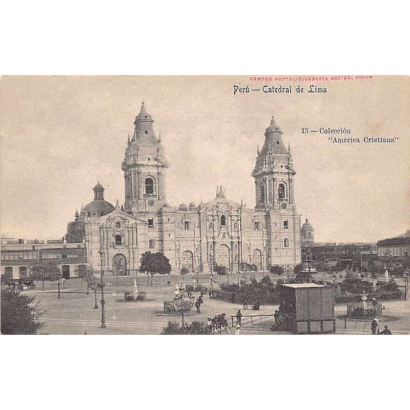 Rare collectable postcards of Peru. Vintage Postcards of Peru