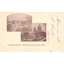 Rare collectable postcards of Peru. Vintage Postcards of Peru