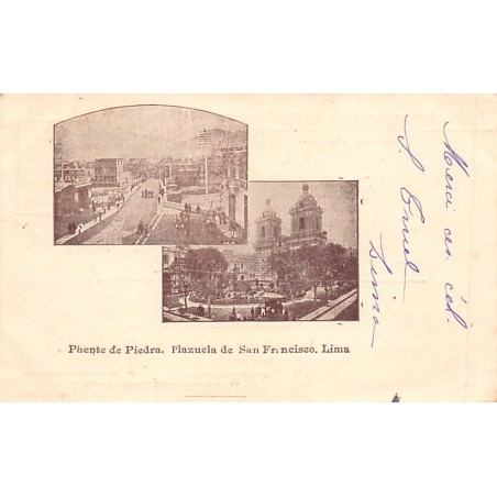 Rare collectable postcards of Peru. Vintage Postcards of Peru