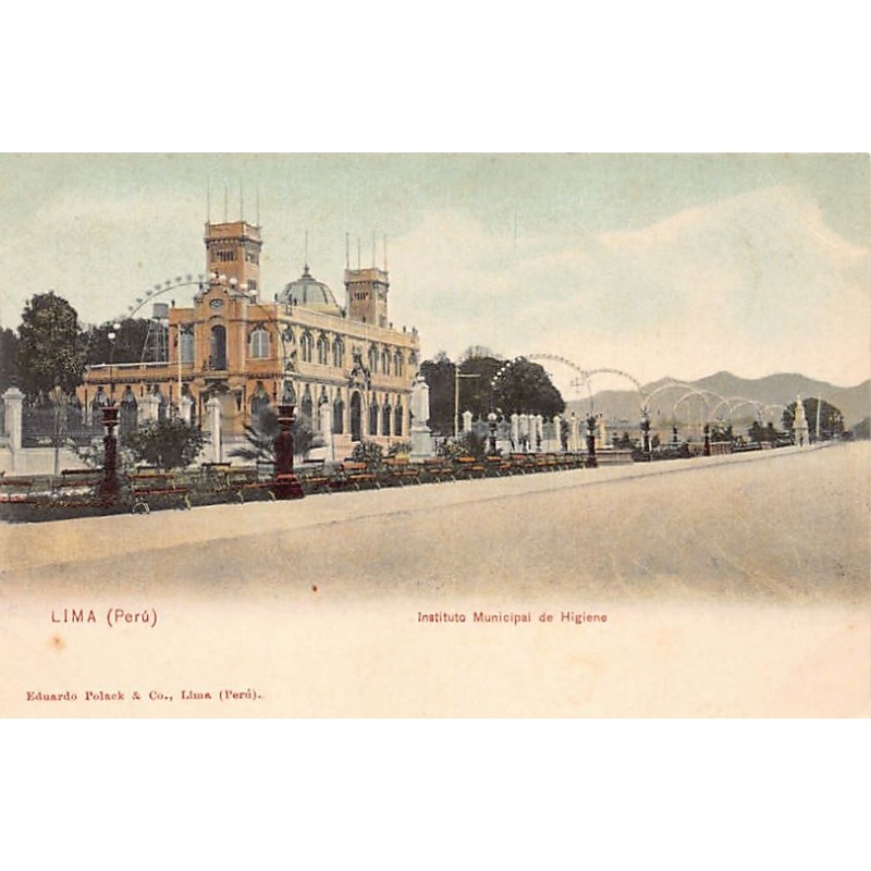 Rare collectable postcards of Peru. Vintage Postcards of Peru