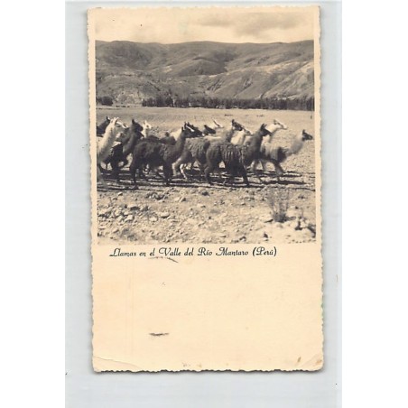 Rare collectable postcards of Peru. Vintage Postcards of Peru