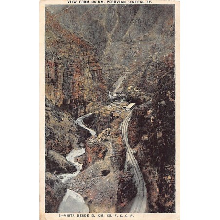 Rare collectable postcards of Peru. Vintage Postcards of Peru