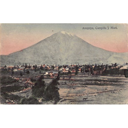 Rare collectable postcards of Peru. Vintage Postcards of Peru