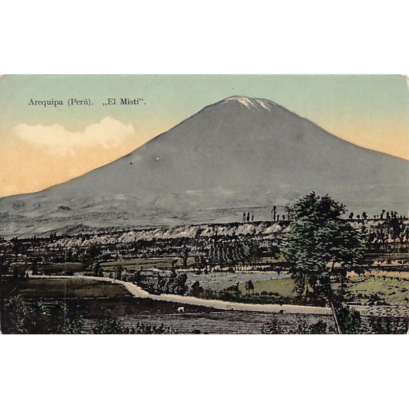 Rare collectable postcards of Peru. Vintage Postcards of Peru