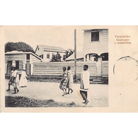 Rare collectable postcards of Surinam. Vintage Postcards of Surinam