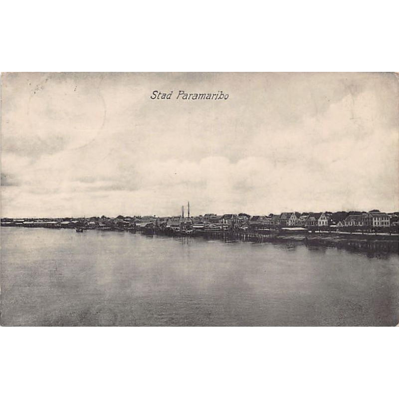 Rare collectable postcards of Surinam. Vintage Postcards of Surinam