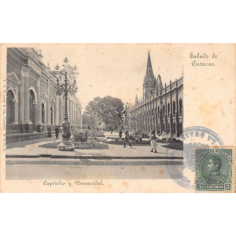 Rare collectable postcards of Venezuela. Vintage Postcards of Venezuela