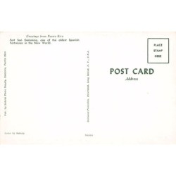 Rare collectable postcards of Puerto Rico. Vintage Postcards of Puerto Rico