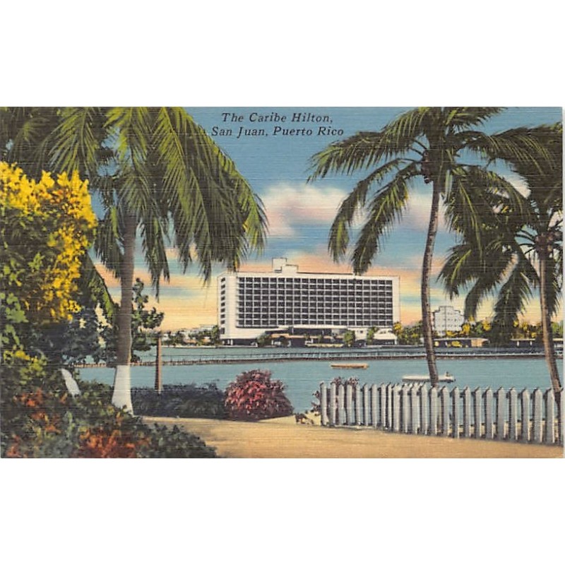 Rare collectable postcards of Puerto Rico. Vintage Postcards of Puerto Rico