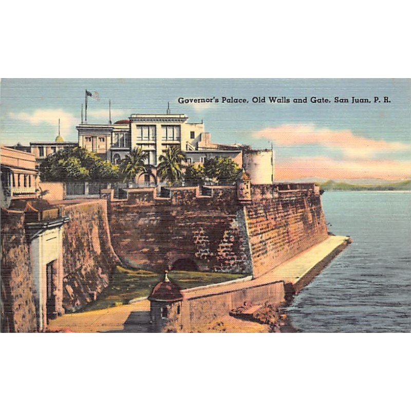 Rare collectable postcards of Puerto Rico. Vintage Postcards of Puerto Rico