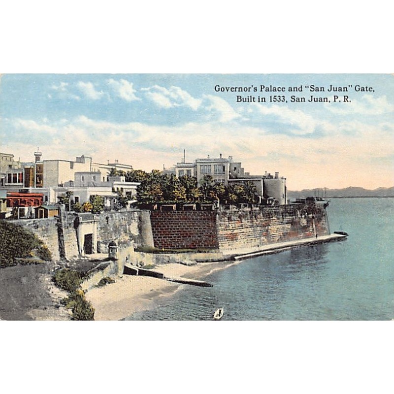 Rare collectable postcards of Puerto Rico. Vintage Postcards of Puerto Rico